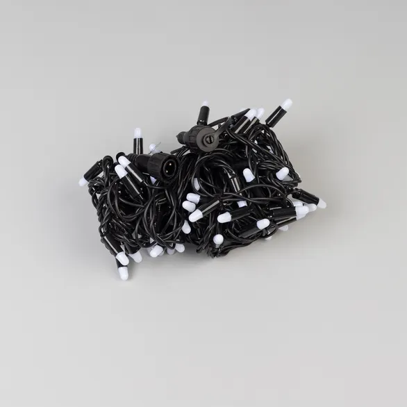 Светодиодная гирлянда ARD-STRING-CLASSIC-10000-BLACK-95LED-MILK-LIVE RGBW-DMX (24V, 10W) (Ardecoled, IP65)