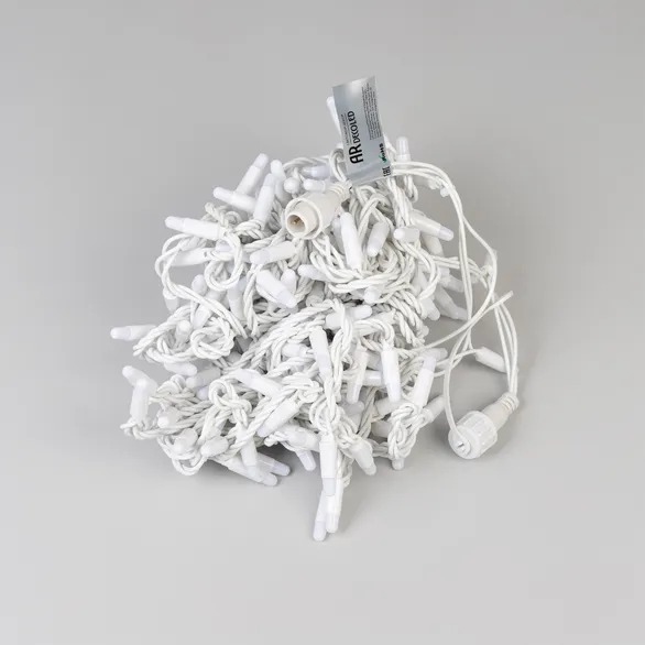 Светодиодная гирлянда ARD-STRING-CLASSIC-20000-WHITE-200LED-MILK-SYNC RGB (230V, 13W) (Ardecoled, IP65)
