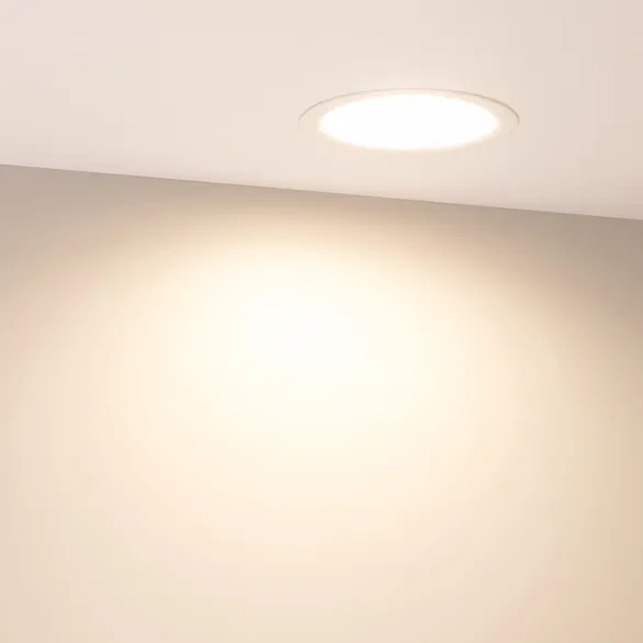 Светильник MS-BLIZZARD-BUILT-R115-10W Warm3000 (WH, 100 deg, 230V) (Arlight, IP20 Металл, 3 года)