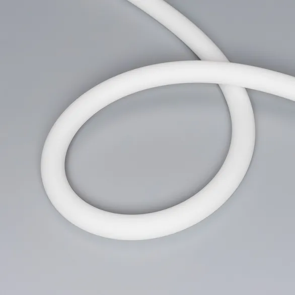 Светодиодная лента герметичная MOONLIGHT-TOP-G280-D18mm 24V RGB 360deg (13 W/m, IP65, 3838, 5m, wire x1) (Arlight, Вывод прямой, 3 года)