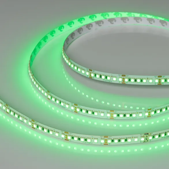 Светодиодная лента RT-G168-10mm 24V RGB (17.3 W/m, IP20, 3838, 5m) (Arlight, Открытый)