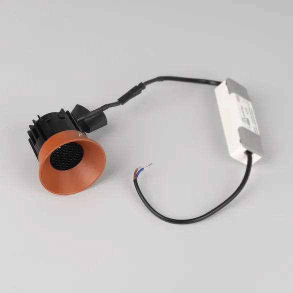 Светильник безрамочный DL-INTRAL-R63-8W Day4000 (Терракота RAL8004, 36 deg, 230V) (Arlight, IP20 Металл, 5 лет)