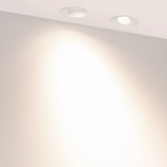 Светильник безрамочный DL-ROTARA-R63-6W Day4000 (Белый RAL9003, 50 deg, 230V) (Arlight, IP20 Металл, 5 лет)