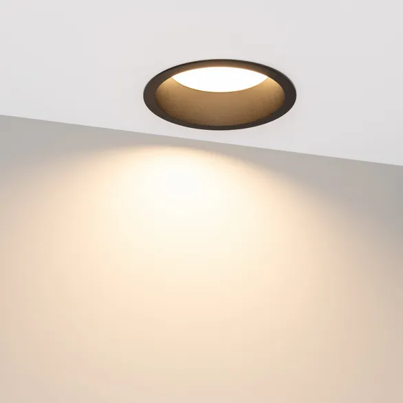 Светильник MS-DROP-BUILT-R158-30W Warm3000 (BK, 90 deg, 230V) (Arlight, IP54 Металл, 5 лет)