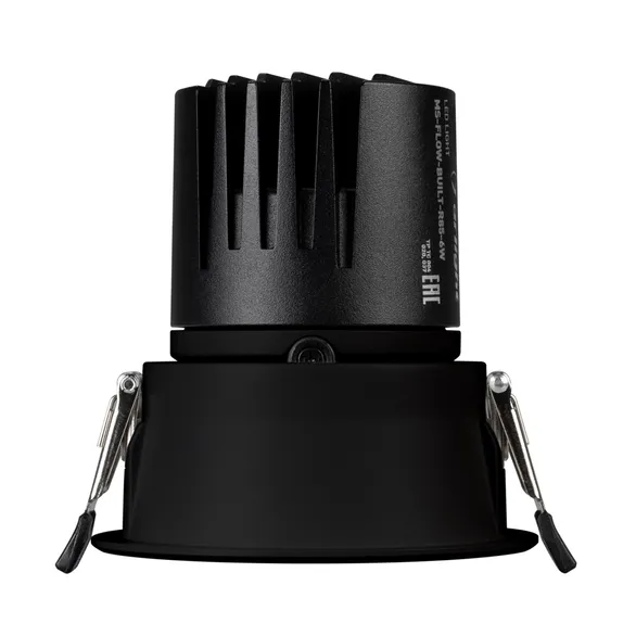 Светильник MS-FLOW-BUILT-R85-6W Day4000 (BK, 15 deg, 230V) (Arlight, IP20 Металл, 5 лет)