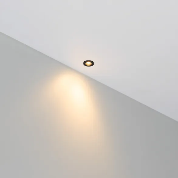 Светильник ART-PICCOLO-BUILT-R13-1W Warm2700 (BK, 30 deg, 3V) (Arlight, IP40 Металл, 3 года)
