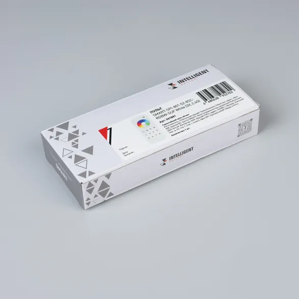 INTELLIGENT ARLIGHT Пульт SMART-SPI-801-52-8SC-RGBW-SUF White (3V, 2.4G) (IARL, IP20 Пластик, 5 лет)