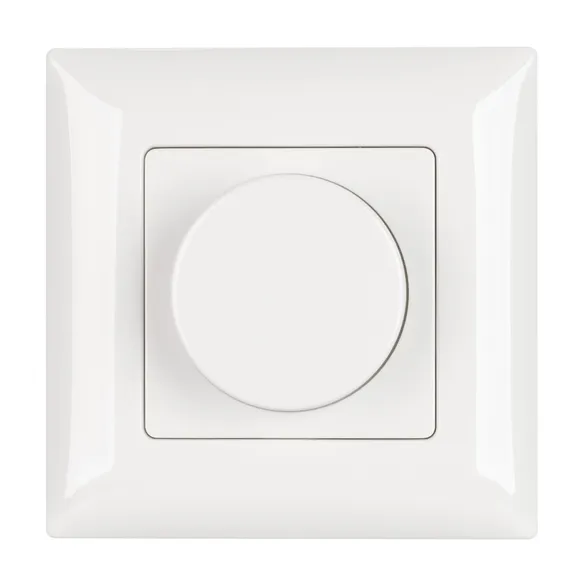 Панель SMART-P14-DIM-P-IN White (230V, 1.5A, 0/1-10V, Rotary, 2.4G) (Arlight, IP20 Пластик, 5 лет)