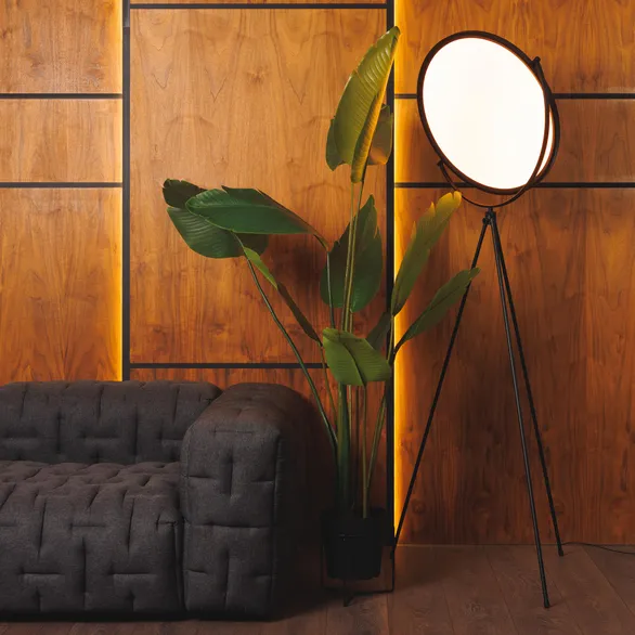 Светильник SP-LUNAR-FLOOR-D660-35W Dim-to-Warm (BK, 120 deg, 230V) (Arlight, IP20 Металл, 5 лет)