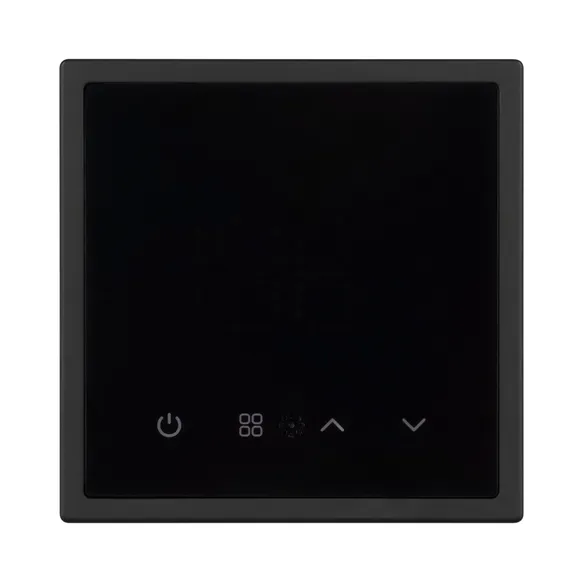 Терморегулятор SWT-NOBE-MTE-SFPL-BK (электрический тёплый пол) (Arlight, Черный оникс)