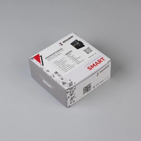 INTELLIGENT ARLIGHT Сенсорная панель SMART-DALI-301-11-4G-3SC-DT8 Черная (230V, встраиваемая, 2.4G) (IARL, IP20 Пластик, 5 лет)