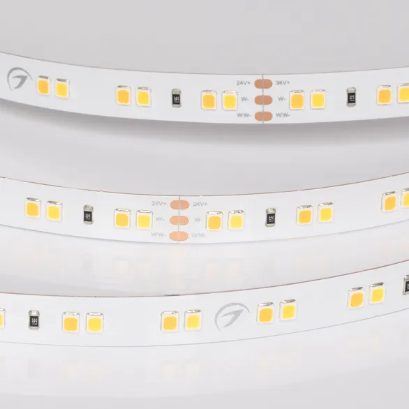 Светодиодная лента UL-A120-10mm 24V Day-MIX (10 W/m, IP20, 5m) (Arlight, Изменяемая ЦТ)