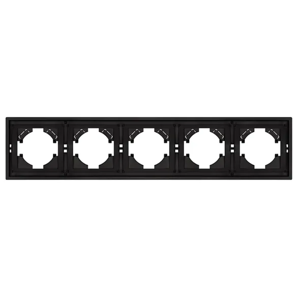 Рамка пластиковая FRM-TENDO-SFPL-5-BK (Arlight, -)