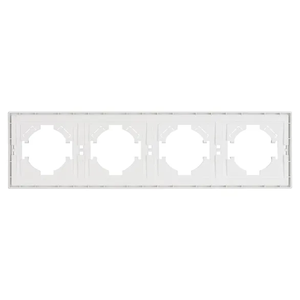 Рамка пластиковая FRM-TENDO-SFPL-4-WH (Arlight, -)