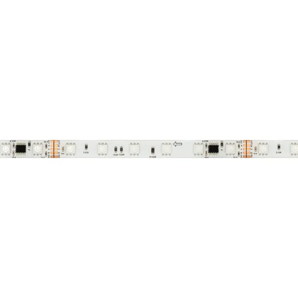 Светодиодная лента герметичная DMX-SE-B60-10mm 24V RGB-PX6 (14 W/m, IP65, 5060, 5m) (Arlight, -)