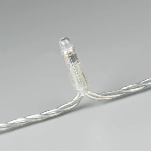 Светодиодная гирлянда ARD-STRING-CLASSIC-6000-CLEAR-40LED-LIVE RGB-SPI (12V, 26W) (Ardecoled, IP65)