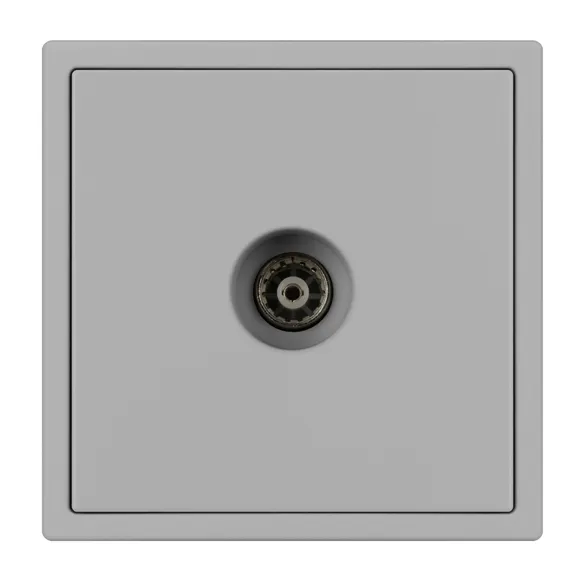 Механизм телевизионной розетки SCT-NOBE-MTV1-SFPL-IS (Arlight, Никель)