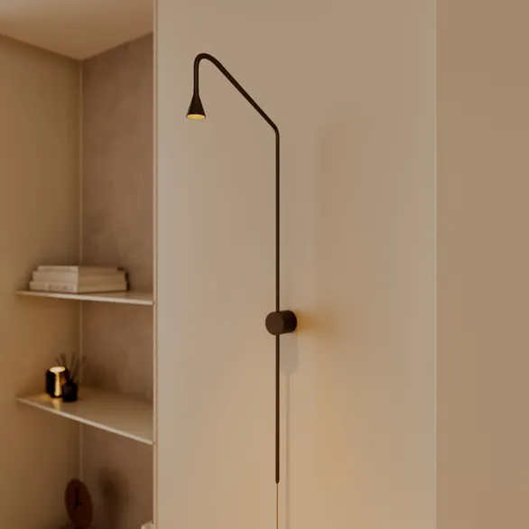 Светильник SP-RINAR-WALL-5W Warm3000 (BK, 36 deg, 230V)  (Arlight, IP20 Металл, 5 лет)