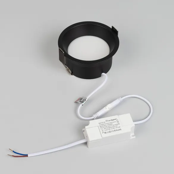 Светильник MS-BREEZE-BUILT-R104-12W Day4000 (BK, 85 deg, 230V) (Arlight, IP20 Металл, 3 года)