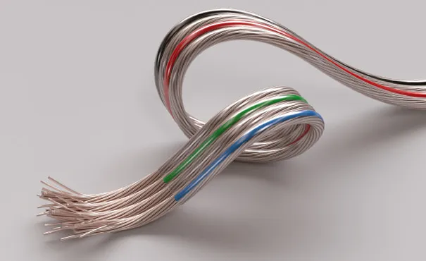 Шлейфы питания с прозрачной оболочкой