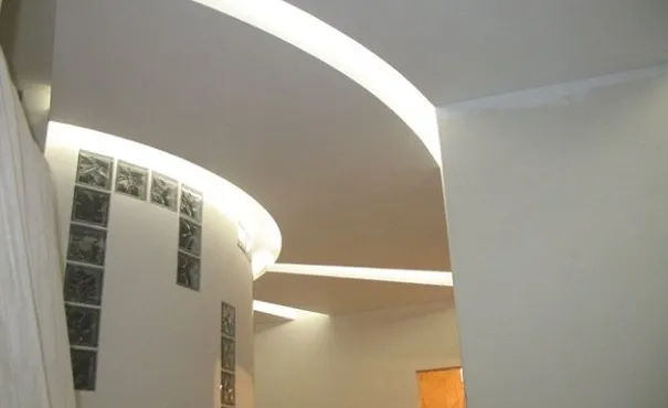 Светодиодная подсветка потолков и карнизов из гипсокартона