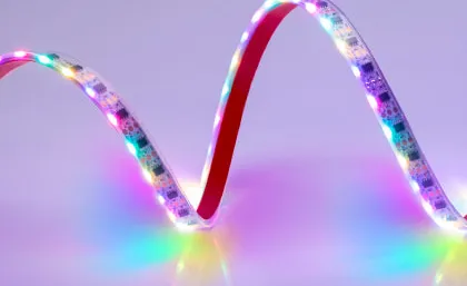 Управление светом по протоколу SPI «Бегущий огонь»