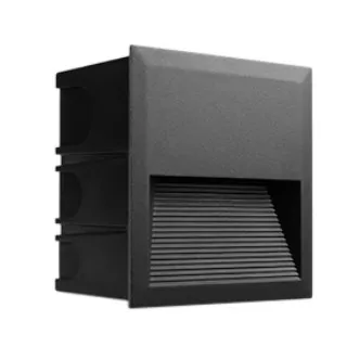Светильник встраиваемый LTD-RIBONIK-S202x202-8W Day4000 (Черный, 50 deg, 230V) (Arlight, IP65 Металл, 5 лет)