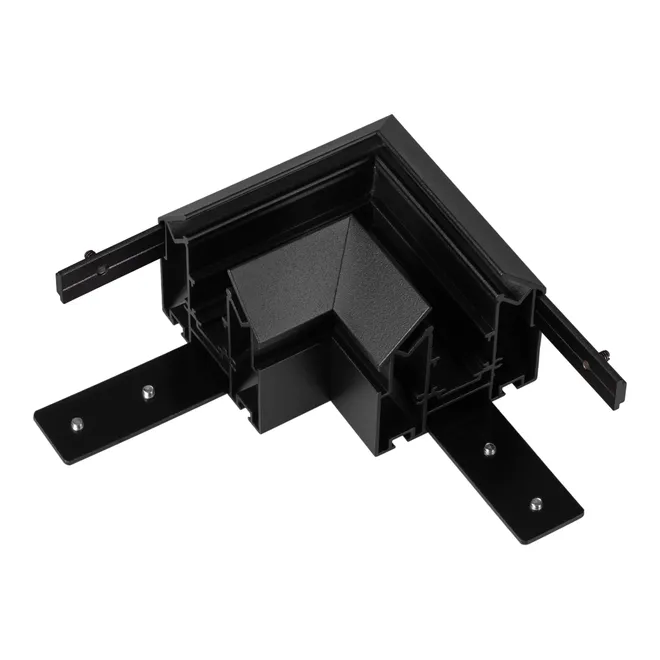 Коннектор угловой MAG-ORIENT-CON-2653-STR-G-L90 (BK) (Arlight, Металл)