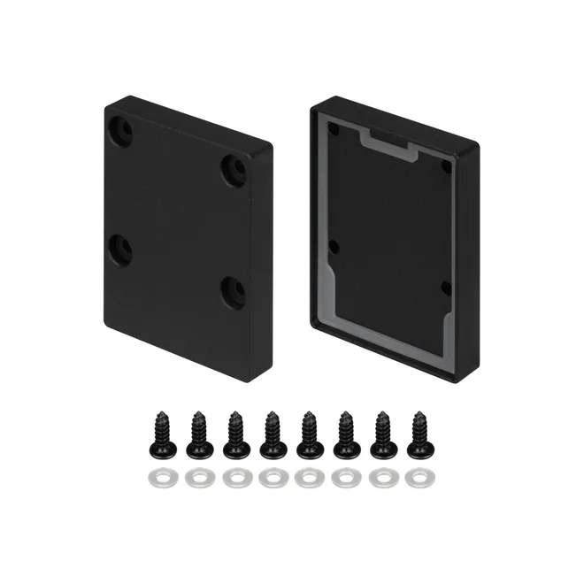 Заглушка IP-LINE-4050 BLACK глухая (Arlight, Металл)