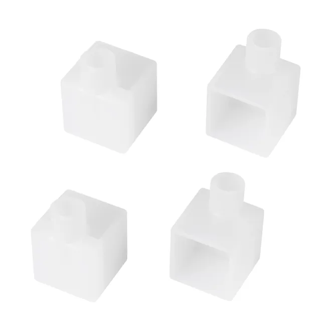 Заглушка WPH-FLEX-1616-90 WHITE с отверстием (Arlight, Пластик)