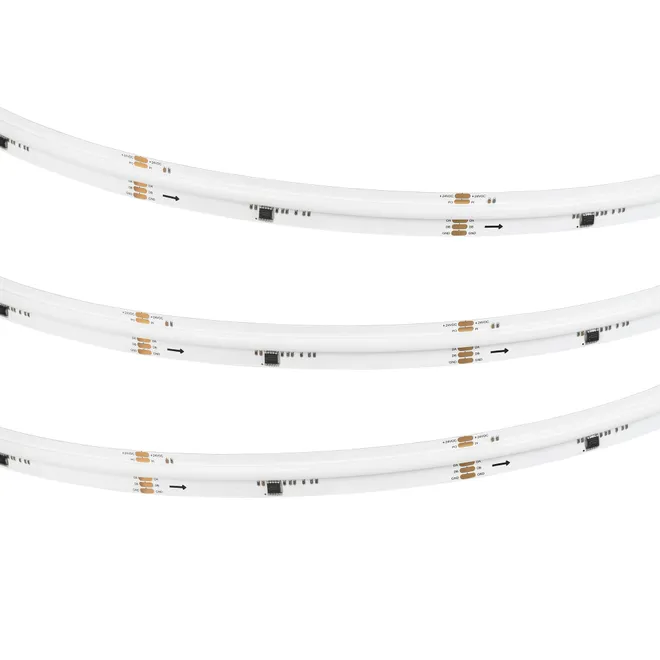 Светодиодная лента DMX-COB-X1008-18mm 24V RGB-PX126 (11 W/m, IP20, CSP, 5m) (Arlight, -)