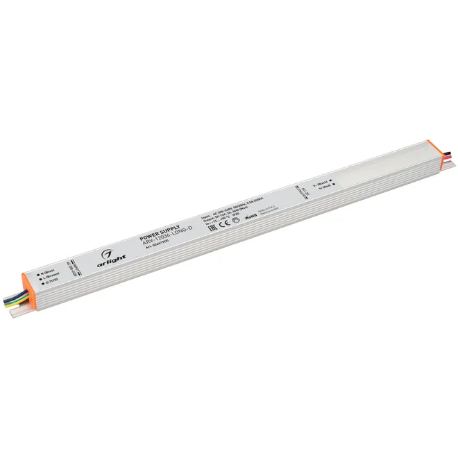 Блок питания ARV-12036-LONG-D (12V, 3A, 36W) (Arlight, IP20 Металл, 3 года)