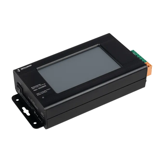 INTELLIGENT ARLIGHT Контроллер DMX-301-13-Prog (5-24V, SPI 4096 кан., ЖК-дисплей, Накладной) (IARL, IP20 Металл, 2 года)