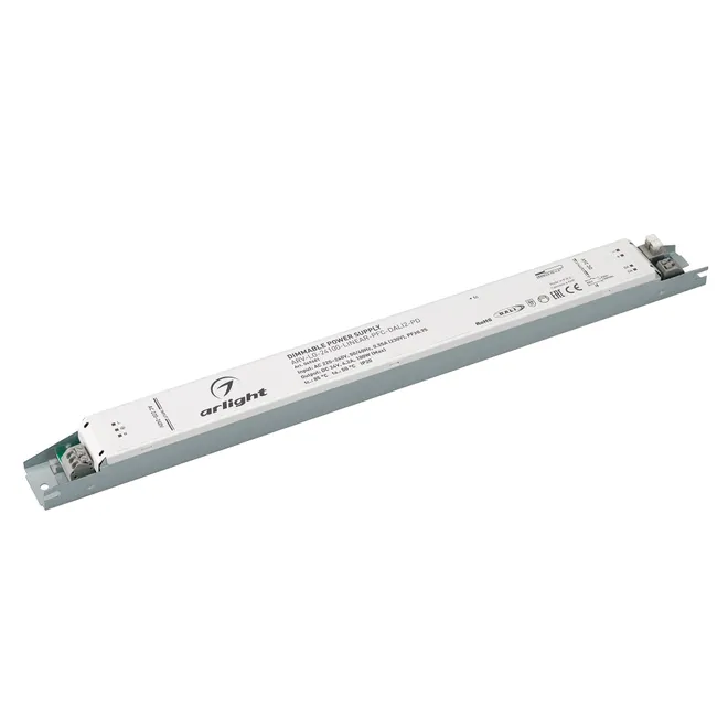 Блок питания ARV-LG-24100-LINEAR-PFC-DALI2-PD (24V, 4.2A, 100W) (Arlight, IP20 Металл, 5 лет)