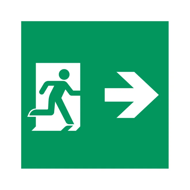 Пиктограмма EMGP-MARK-MA-RIGHT (Человек, Вправо) (Arlight, Пластик)