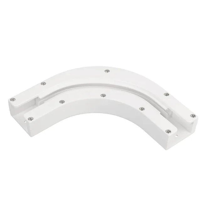 Карниз угловой для электрокарниза 90 CNT-CR-90-J (Arlight, Пластик)