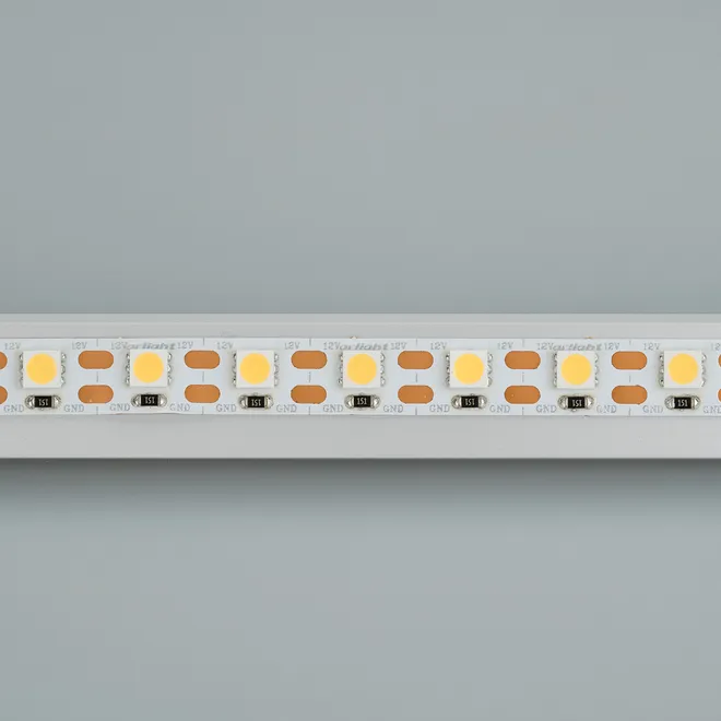 Светодиодная лента RT 2-5000 12V Cx1 Warm2700 2x (5060, 360 LED, LUX) (Arlight, 15.6 Вт/м, IP20)