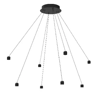 Подвес с питанием ART-APRIORI-CANOPY-HANG-8A-L5000-POWER (BK) (Arlight, IP20 Металл, 3 года)