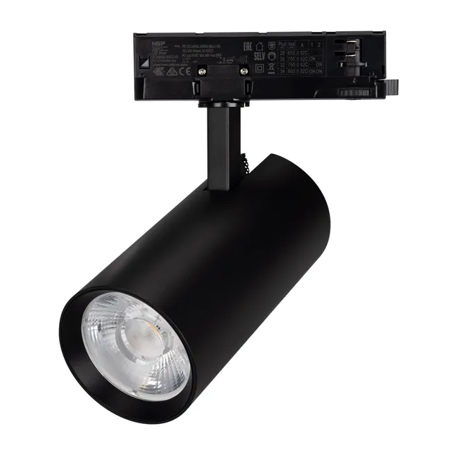 Светильник LGD-GERA-4TR-R90-30W Warm SP2500-Bread (Черный, 24 deg, 230V) (Arlight, IP20 Металл, 5 лет)