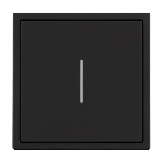 Механизм звонкового выключателя LED SWT-NOBE-MKR1-SFPL-L-BK (230V, 10A) (Arlight, Черный оникс)