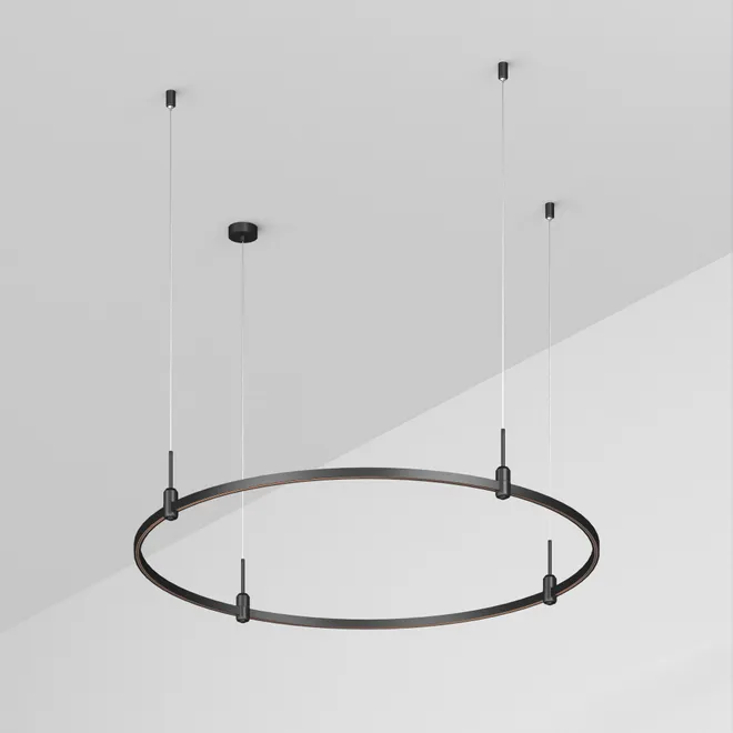 Трек ART-APRIORI-ROUND-HANG-R1200 (BK) (Arlight, IP20 Металл, 3 года)