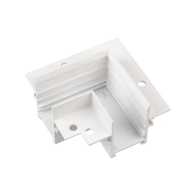 Коннектор угловой MAG-CON-MINI-2538-FDW-L90 (WH) (Arlight, IP20 Металл, 5 лет)