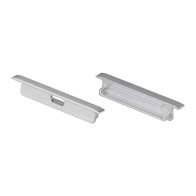 Заглушка SL-LINIA40-F-H9 SILVER (Arlight, Пластик)