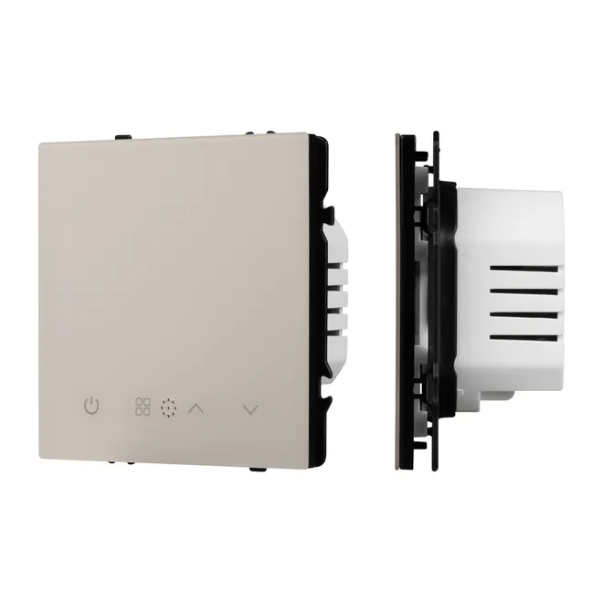 Терморегулятор SWT-NOBE-MTE-SFPL-CA (электрический тёплый пол) (Arlight, Кашемир)