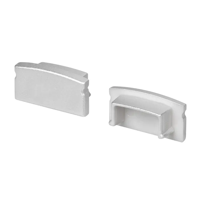 Заглушка LINE-1708 SILVER глухая (Arlight, Пластик)