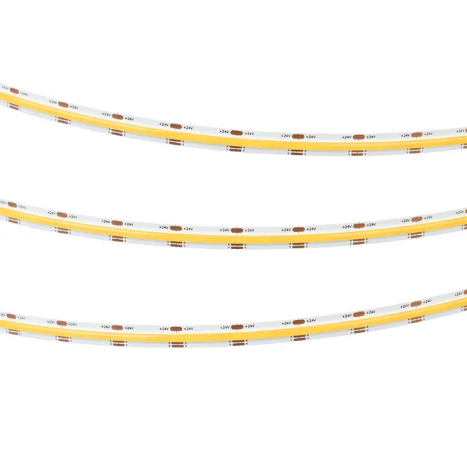 Светодиодная лента COB-X560-10mm 24V Warm3000 (5-15 W/m, IP20, 5m) (Arlight, -)