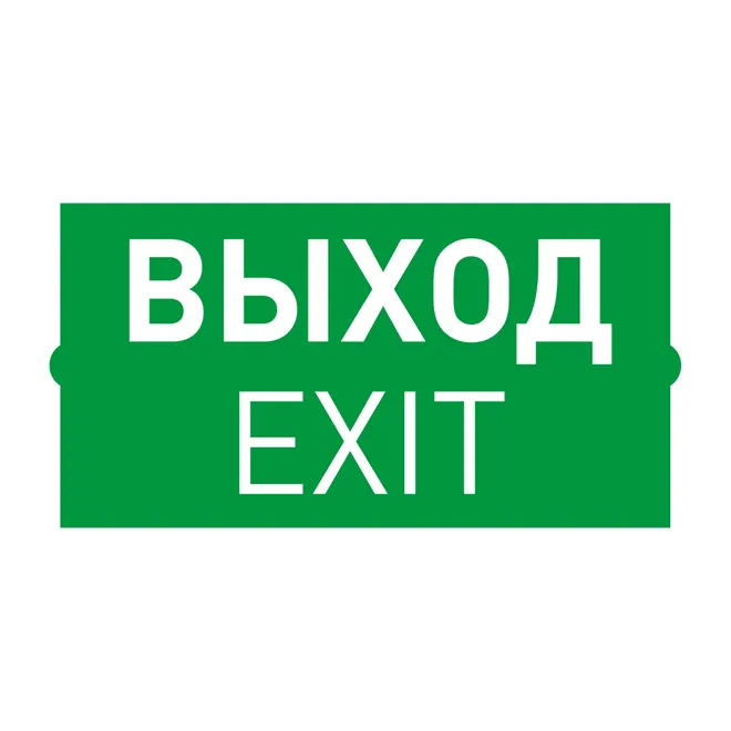 Пиктограмма EMGP-DIRECT-EXIT (Выход) (Arlight, Пластик)
