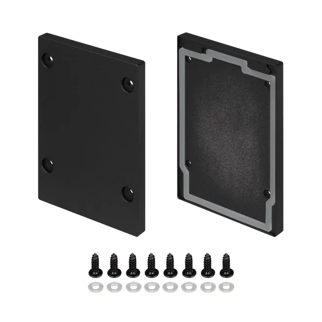 Заглушка IP-LINE-5475 BLACK глухая (Arlight, Металл)