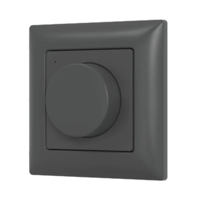 INTELLIGENT ARLIGHT Роторная панель SMART-RF-801-32-MULTI черная, закруг. (3V, пластик, 2.4G) (IARL, IP20 Пластик, 5 лет)