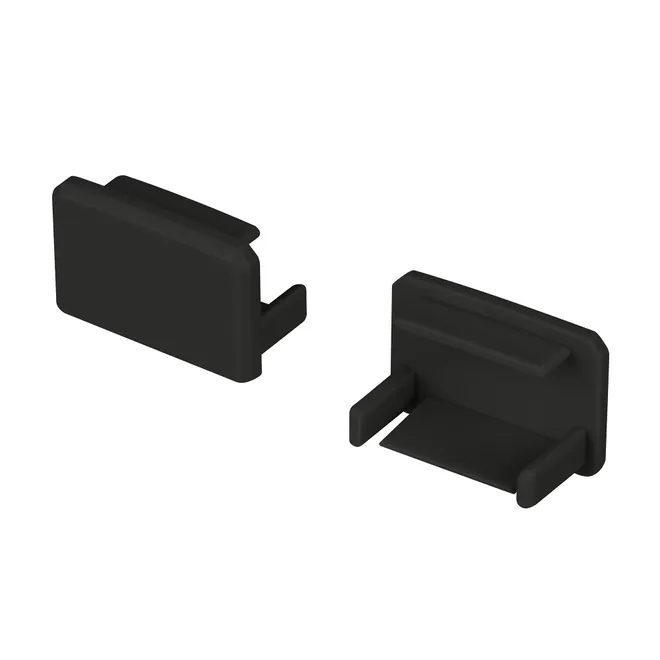 Заглушка SILER BLACK глухая (Arlight, Пластик)